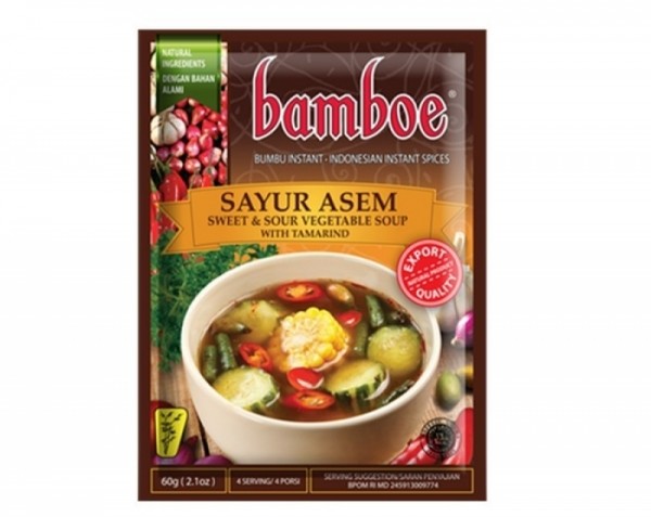 할랄마켓,halalroad Market,밤보 사유르 아슴 60G X 24개 / BAMBOE SAYUR ASEM 60G X 24EA,밤보 인도네시아 사유르 아슴 소스